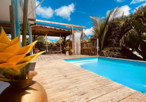 Villa caraïbes Piscine vue sur le zion Sainte-Anne